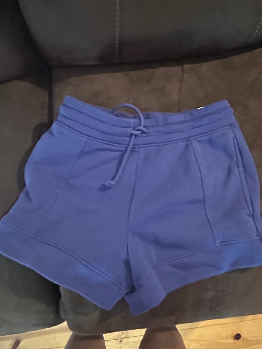 DSG  Purple Drawstring Athletic Shorts